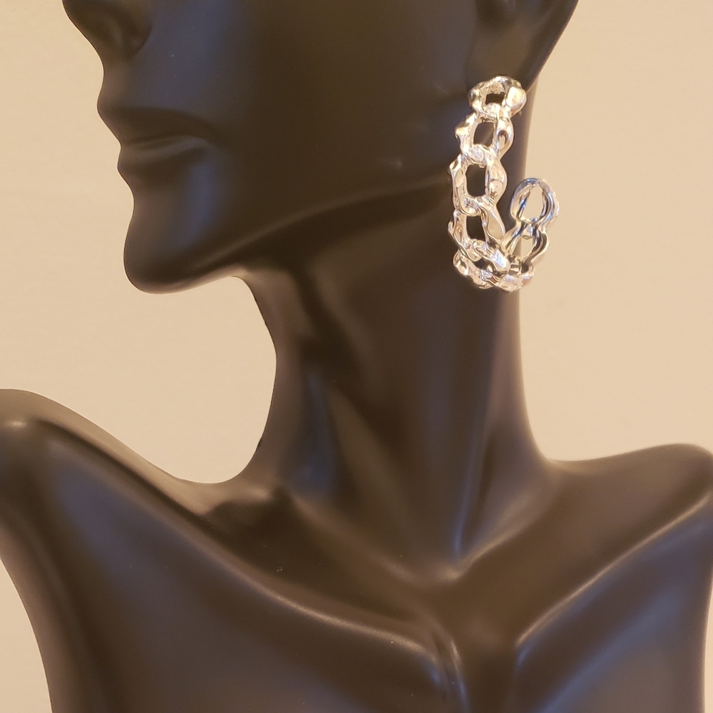 Link Chain Earring - Picture 2 of 2